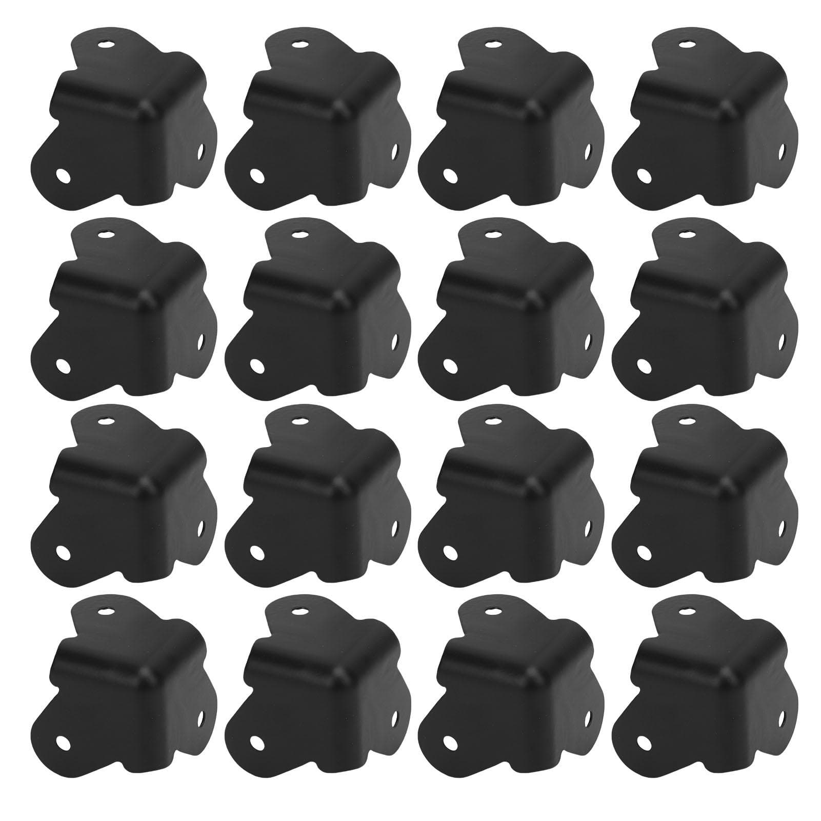 16PCS Angle Corner Protectors Iron Metal Edge Guard Speaker Corner Protectors for Guitar Amplifier