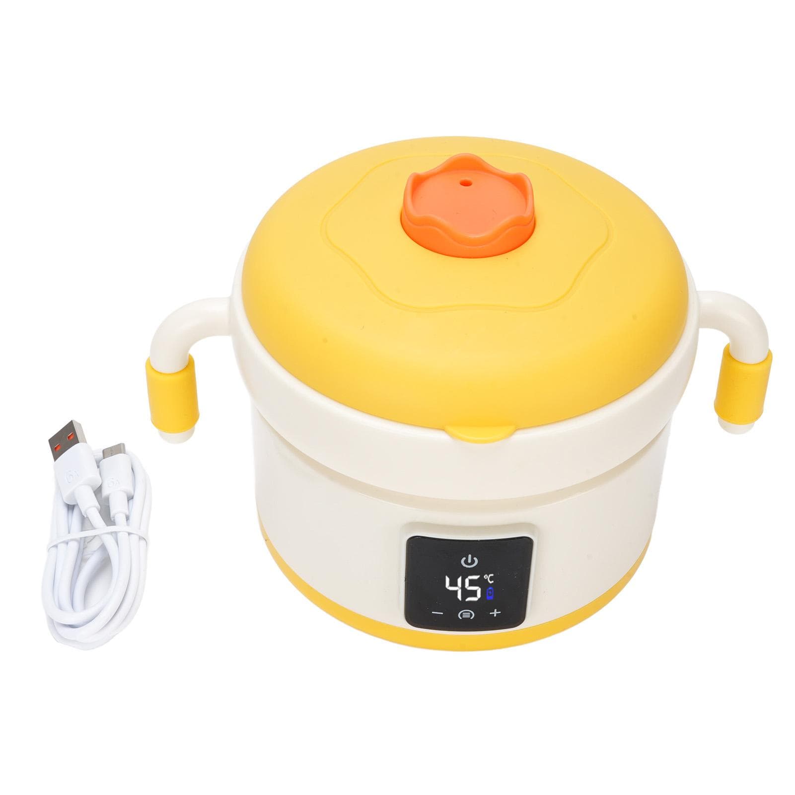 Food Warmer Heater Thermal Bowl Smart Heated Toddler Feeding Bowl for Complementary Food L