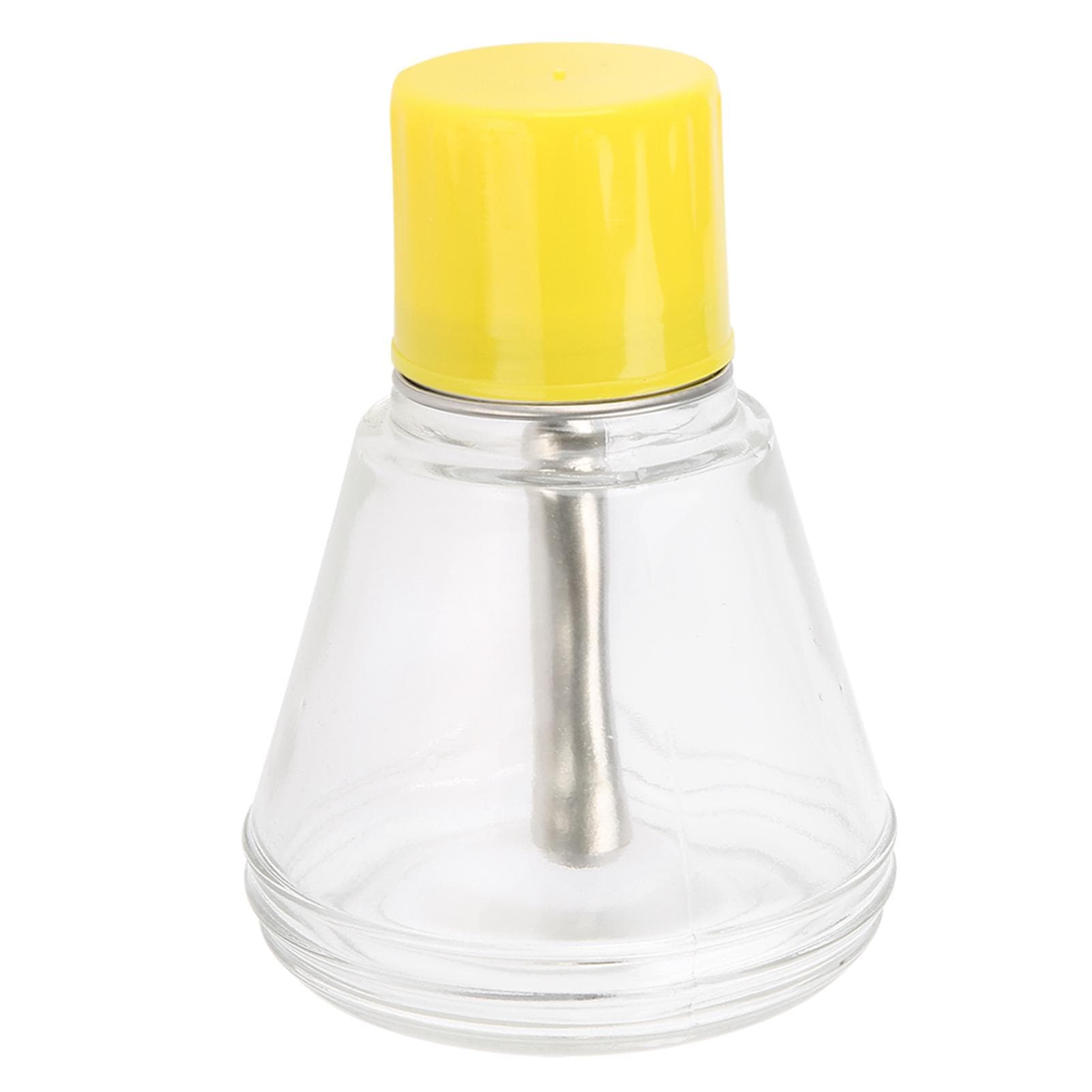 180ml Nail Art Pump Dispenser Empty Bottle Liquid Container Glass Alcohol Pressing Bottle