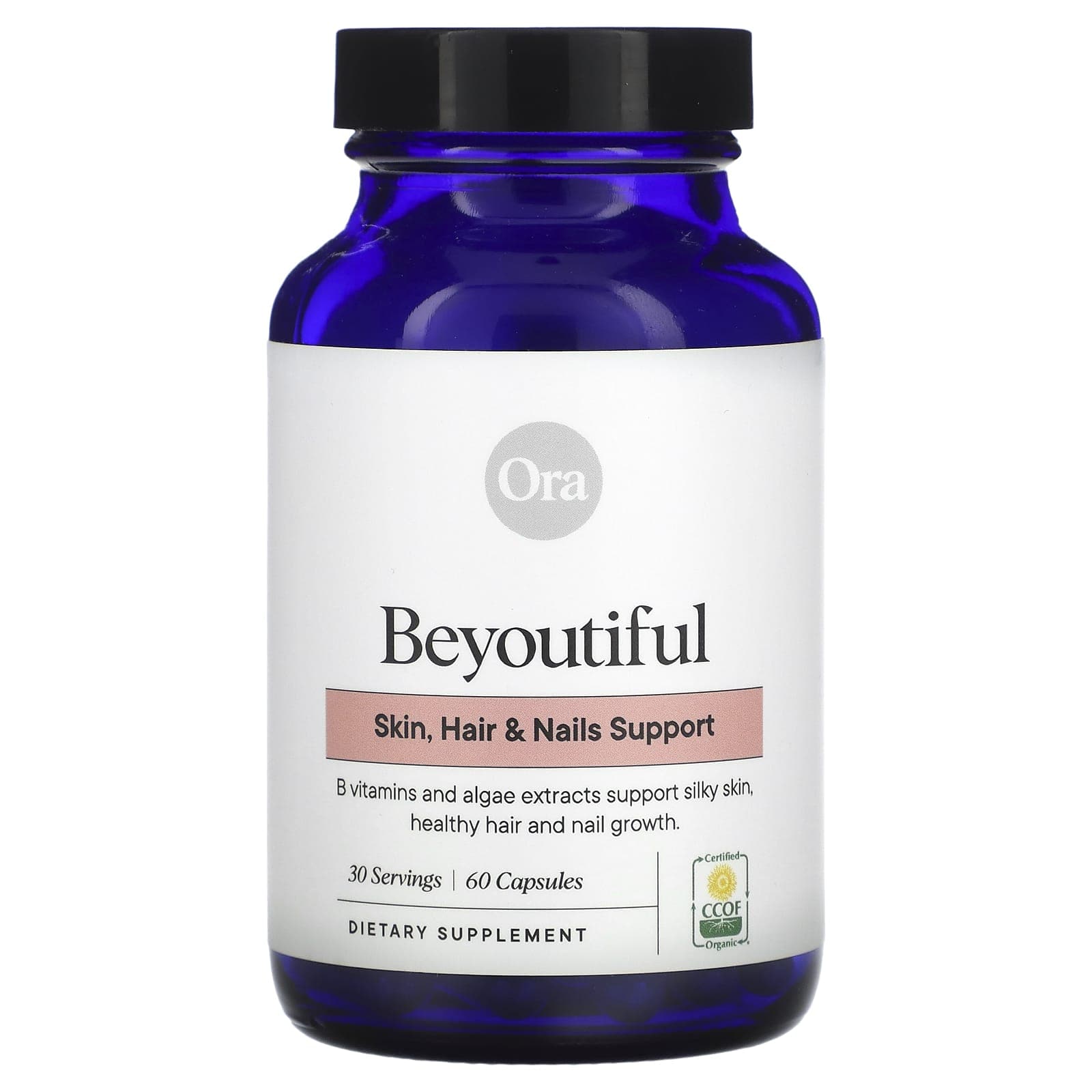 Ora, Bayutiful, Skin, Hair and Nail Health Support, 60 Capsules