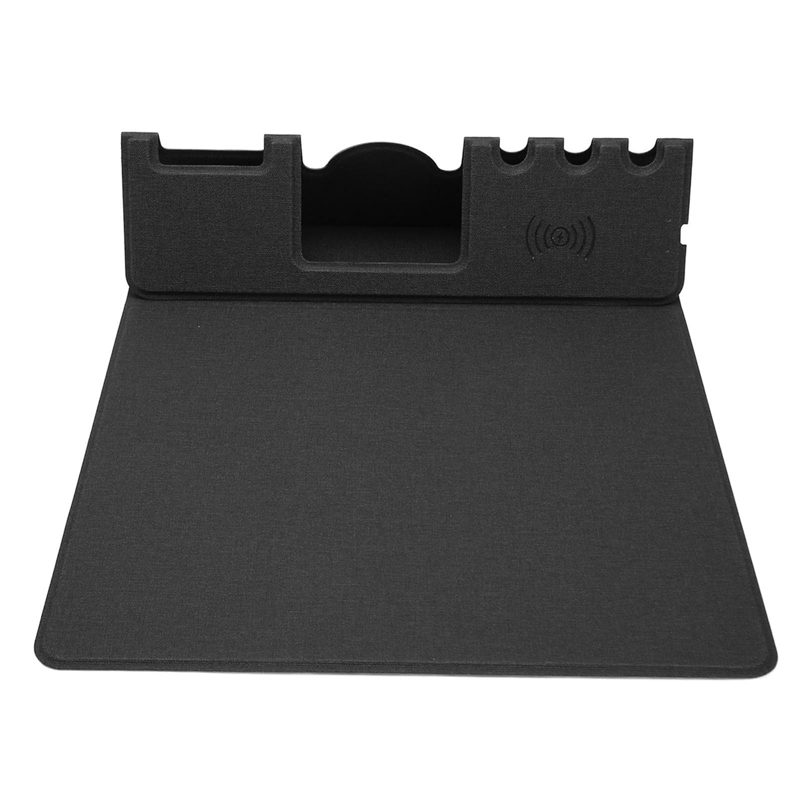 Phone Charging Mouse Pad 15W Ergonomic Stable Support Mouse Mat with Pen Holder for Computer