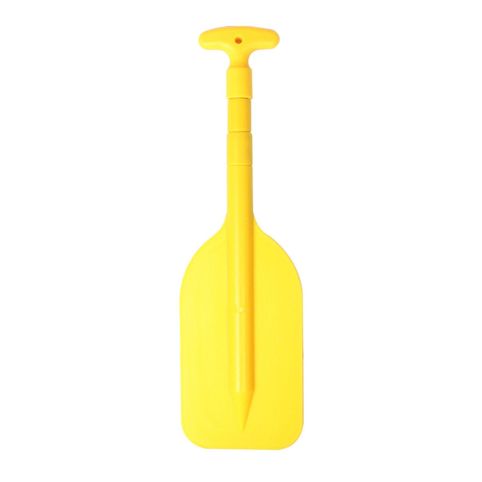 Telescopic Kayak Paddle Rafting Boat Paddle Canoe Oars Plastic Aluminum Alloy Boat Oars 53-108.5cm yellow