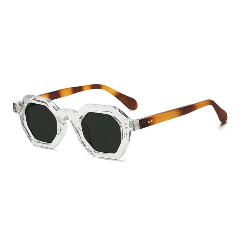 Fashion Vintage Rivet Oval Sunglasses for Women Men Luxury Leopard Print Anti Blue Light Sun Glasses Lentes De Sol Mujer
