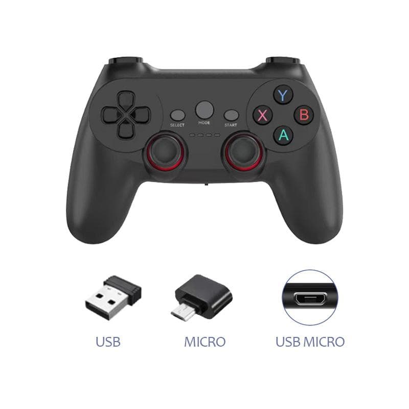 Factory private model 2.4G wireless game controller Android TV box pc360ps3 wireless game