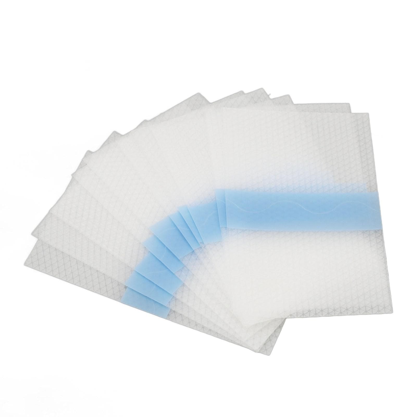 30pcs Silicone Ear Patch Adhesive Transparent PU Film Waterproof Ear Stickers for Adults Children