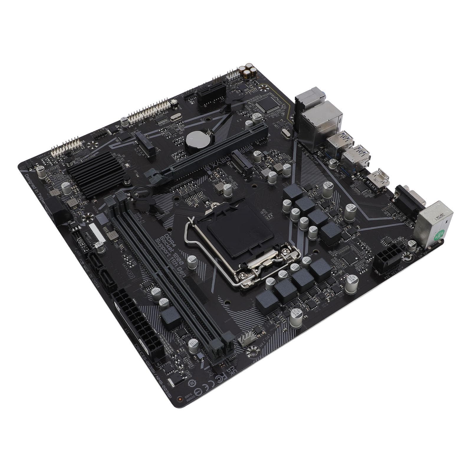 Computer Motherboard M ATX Type 2xDDR4 DIMM Slot 2xM.2 Interface 4xSerial ATA III Interface LGA