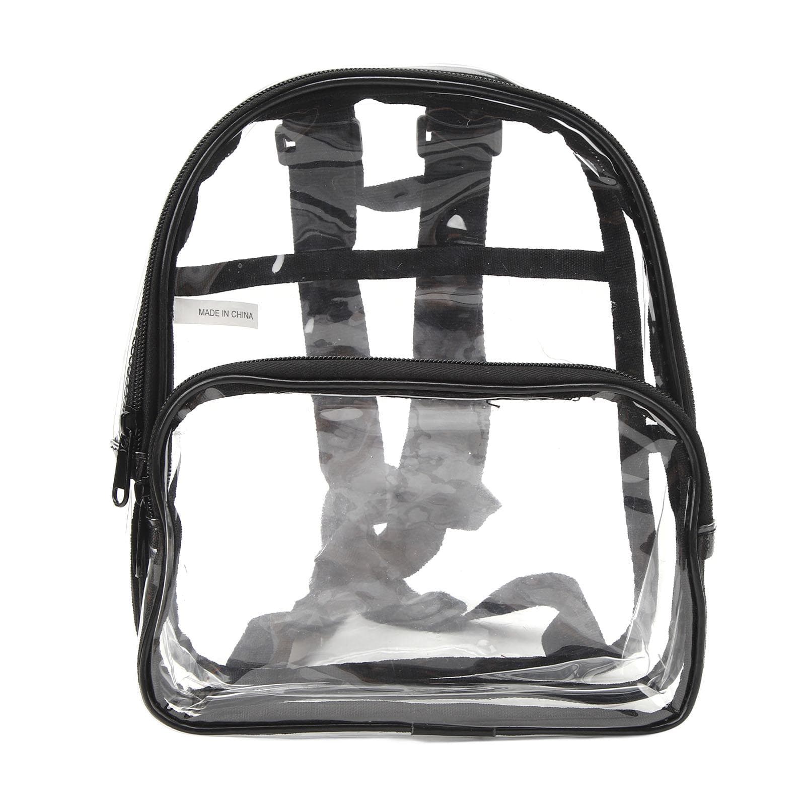 Stadium Approved Clear Mini Backpack Heavy Duty PVC Transparent Backpack Small Summer Waterproof