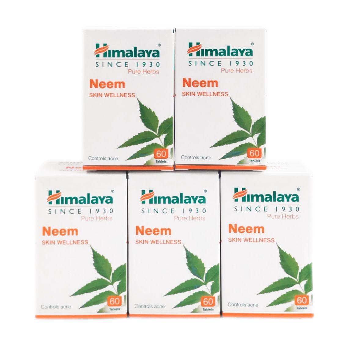 Nim set (5 x 60 tabs, 250 mg), Neem Set 5, Himalaya