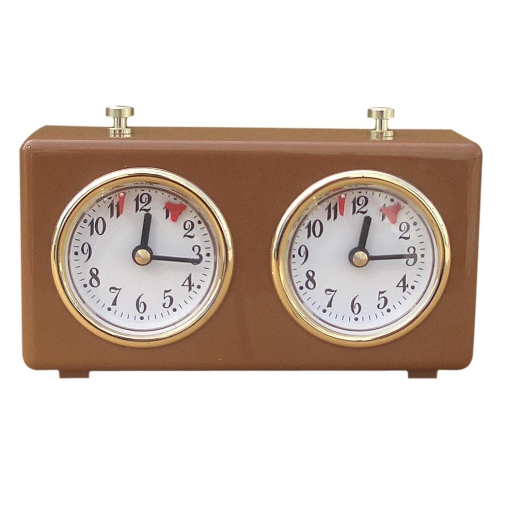 Chess Clock Professional Chess Clock Game Timer Chess Timer Count Up Count Down Timer International light brown