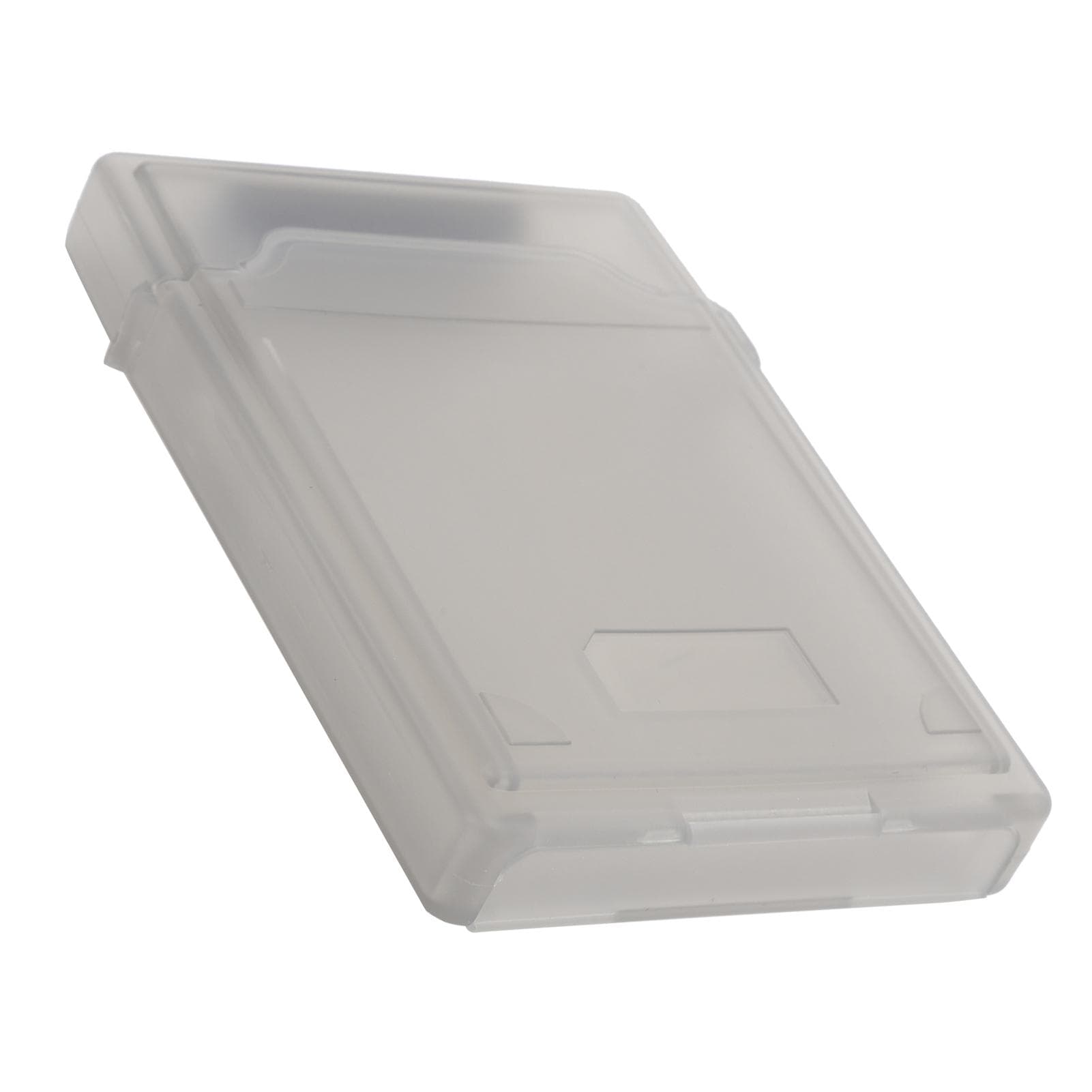2.5in Hard Disk Storage Box ABS Material HDd SSD Dustproof and AntiStatic Protection Case(Green ) gray