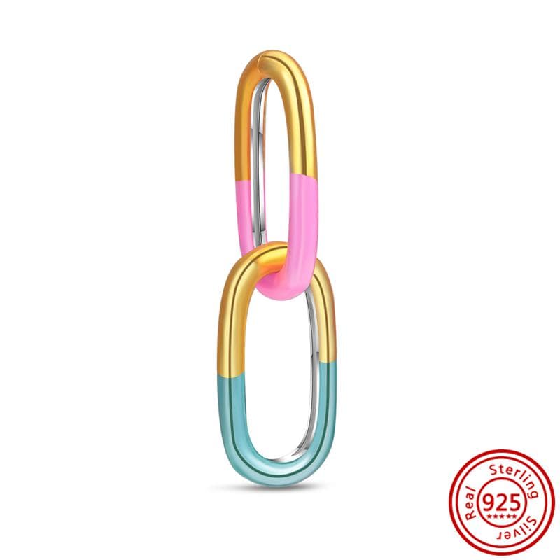 S925 Silver ME Mini Series Charms Dangle Double Link Styling Fit Original Me Bracelet DIY Beads Women Jewelry Pendants