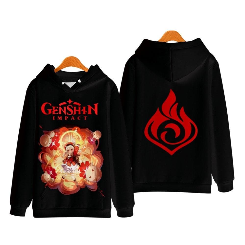 Hot Genshin Impact Hoodies Anime Game 3D Print Streetwear Men Women Oversized Sweatshirts Hoodie Harajuku Kids Pullover Clothing XL