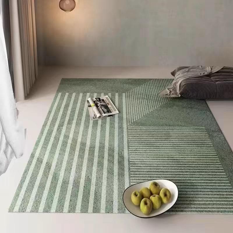 Modern Light Luxury Imitation Cashmere Carpet Living Room Sofa Coffee Table Blanket Simple Home Bedroom Soft Bed Mat 1000MMx1600MM