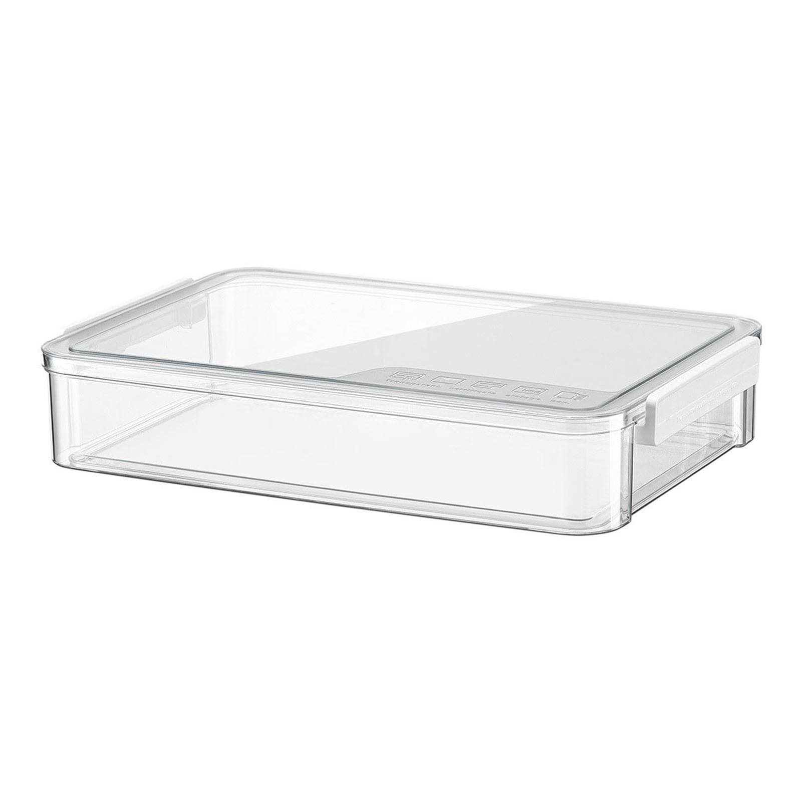 Document Storage Box Clear Plastic Waterproof Lightweight Files Storage Organizer for Photo