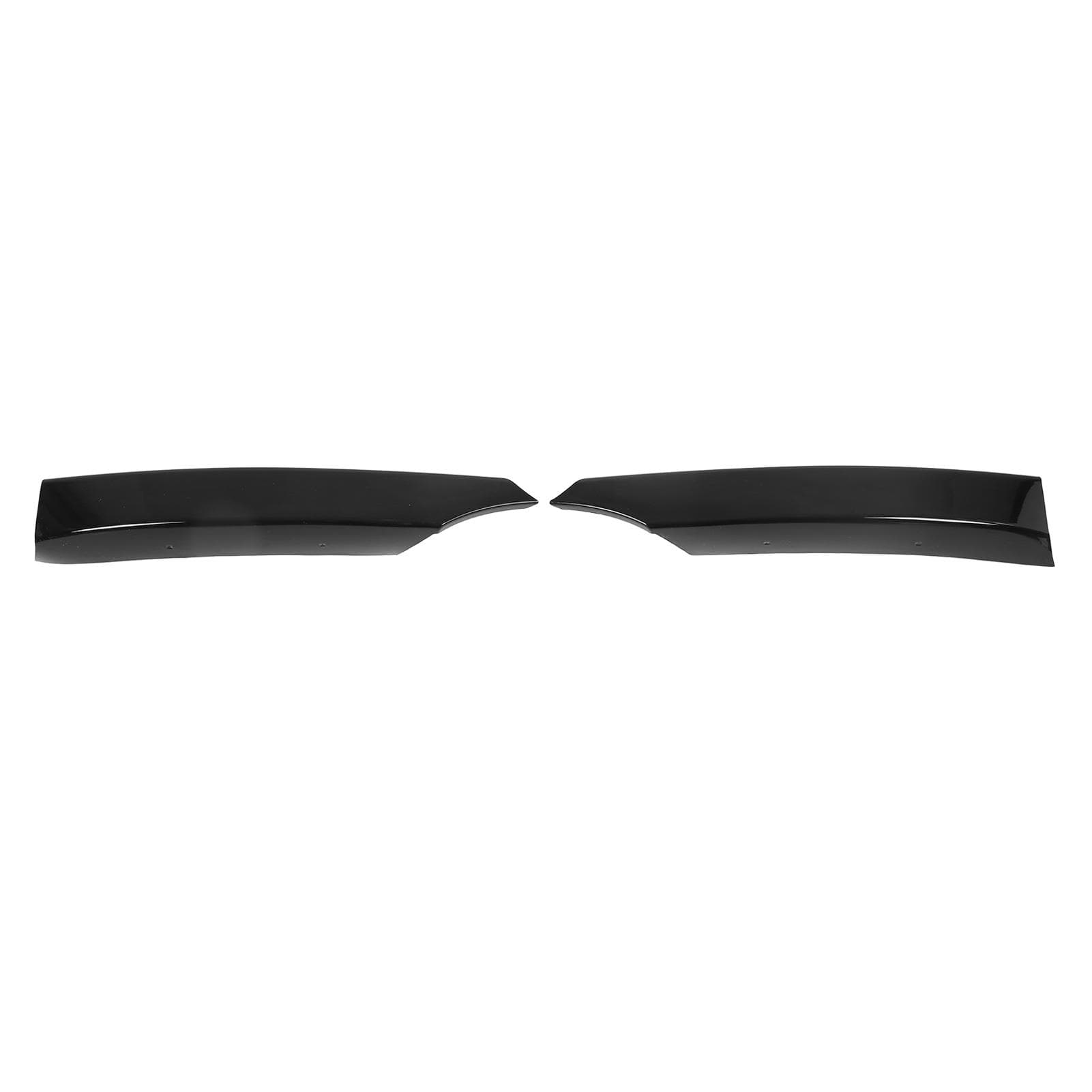 2pcs Glossy Black Front Bumper Lip Spoiler Left Right for 1 Series E82 E88 M?Tech 2008?2013