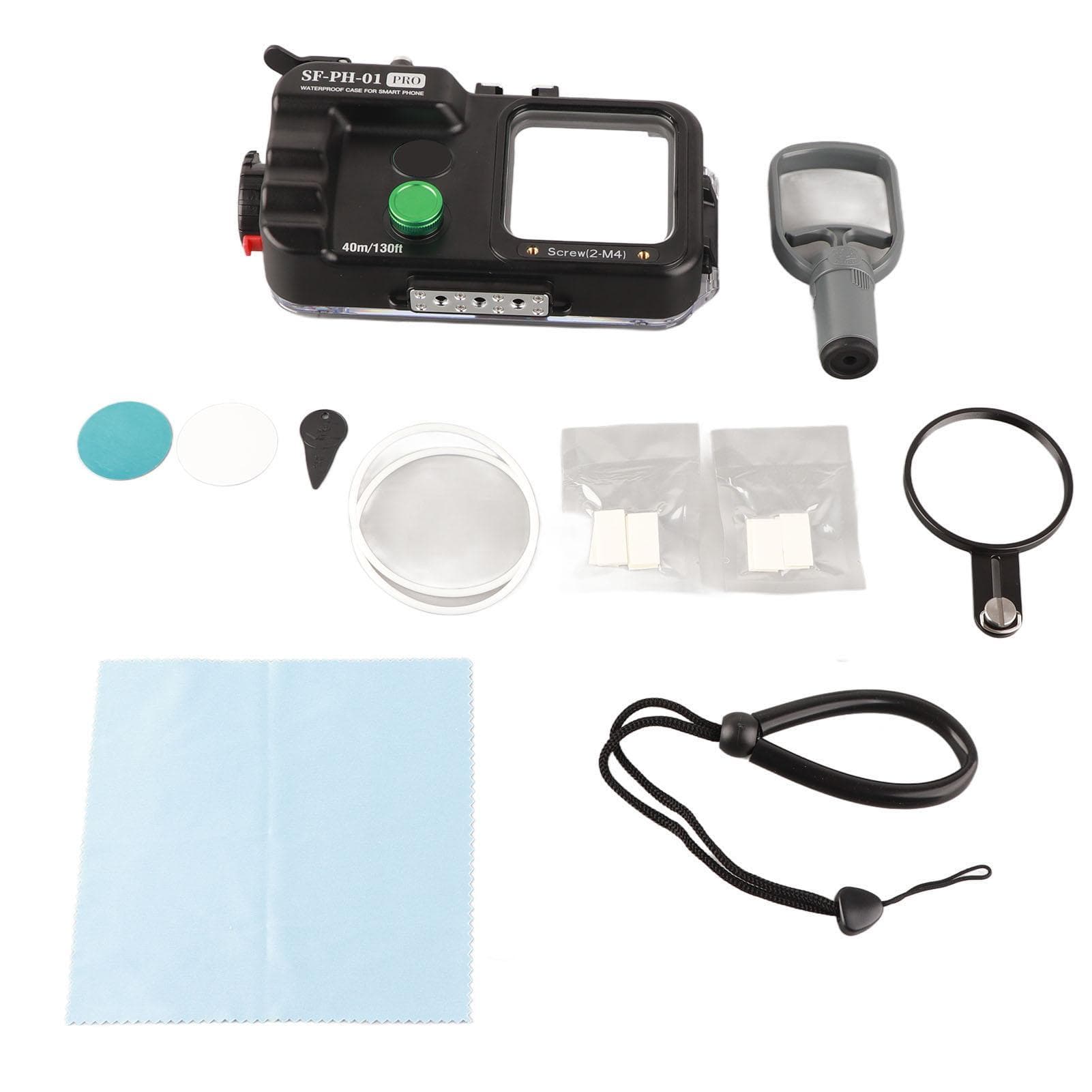 SF?PH?01-PRO Diving Phone Protective Shell for Below 6.5 Inches Waterproof Smartphone Case Cover