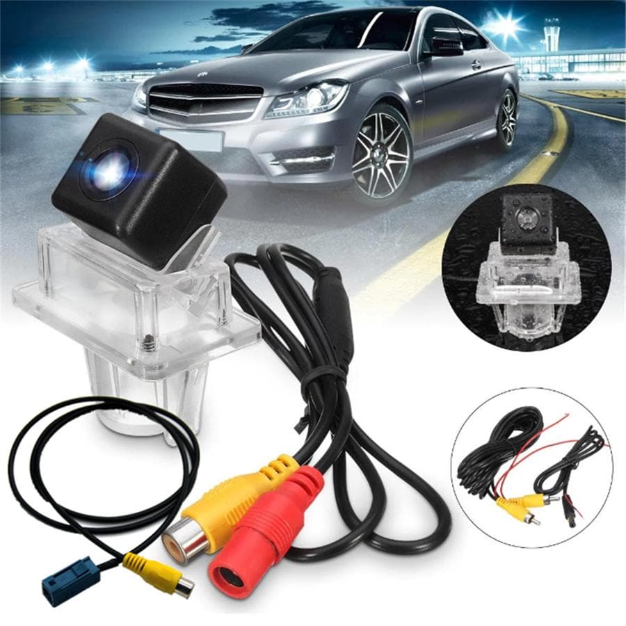Rear Camera + Cable Adapter For Mercedes E Class W212 E300 E350 Factory Radio