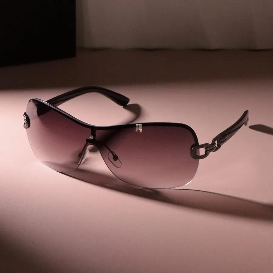Big Frame Luxury Square Sunglasses Women Men Designer Sun Glasses UV Protection Fashion Mirror Lens Other