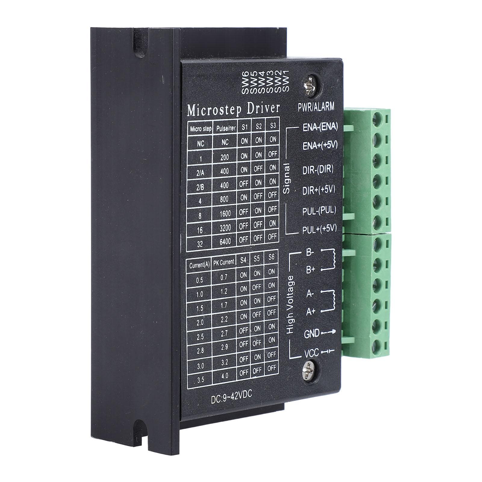 TB6600 4A DC9‑42V Stepper Motor Driver for 42 57 86 Stepping Motors for Nema17 Single Axes Phase