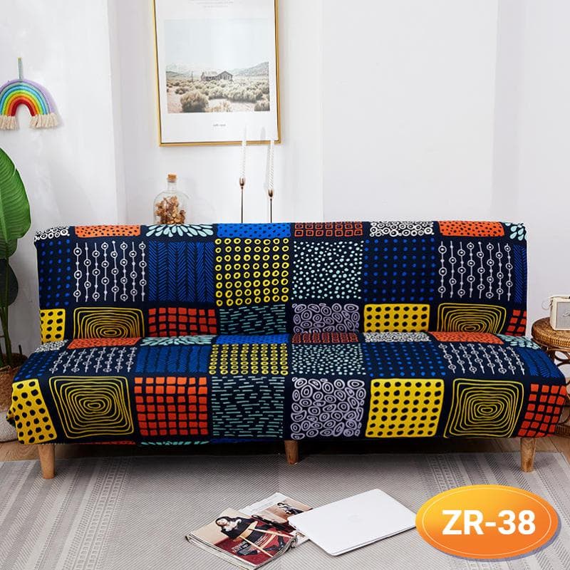 Sofa Bed Cover Without Armrest Folding Sofa Cover Elastic Sofa Covers For Living Room Couch Covers For Sofas L 160-190cm