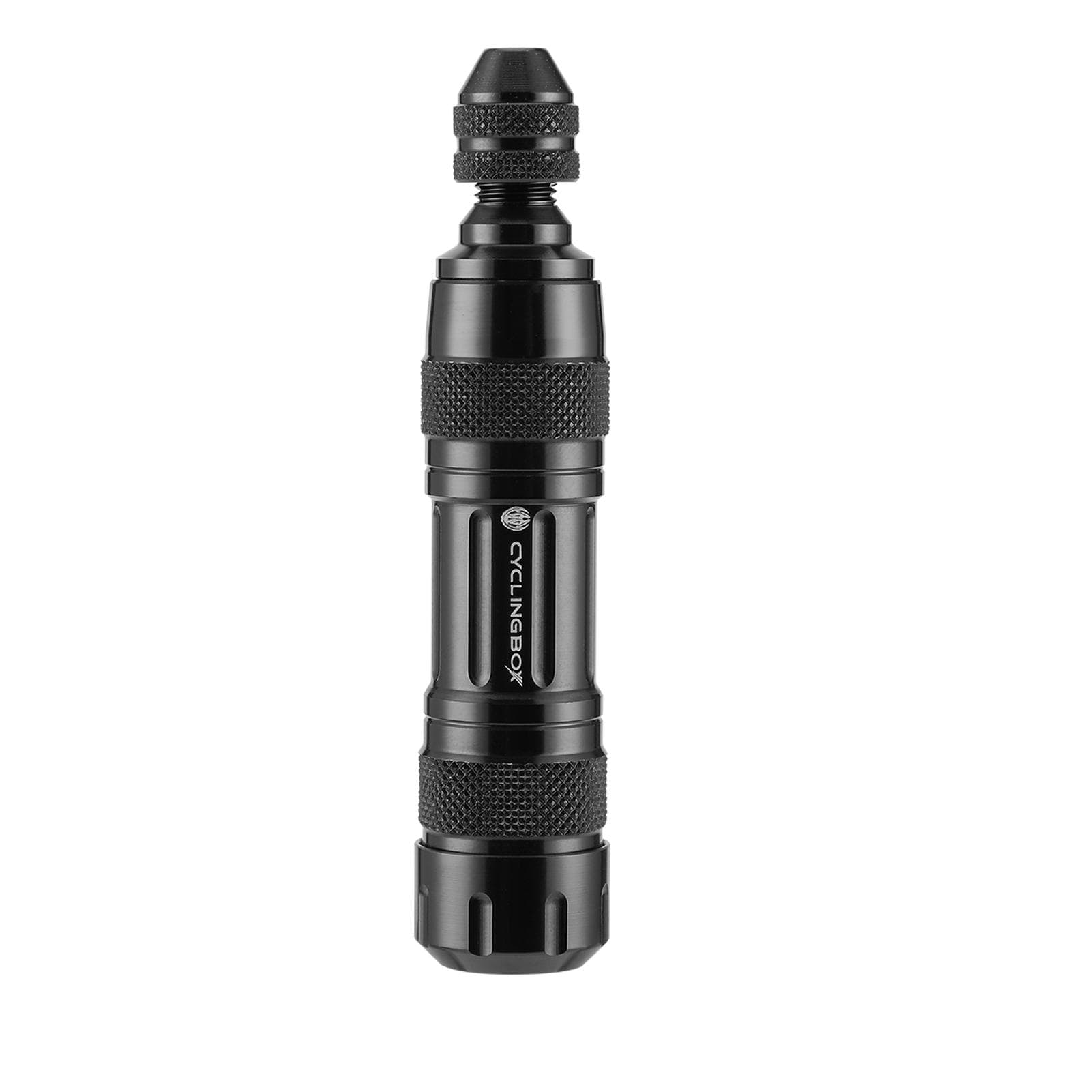 Tubeless Bike Tire Repair Kit Ultralight Vacuum Aluminum Alloy Tire Repair Tool for Mountain Bike black