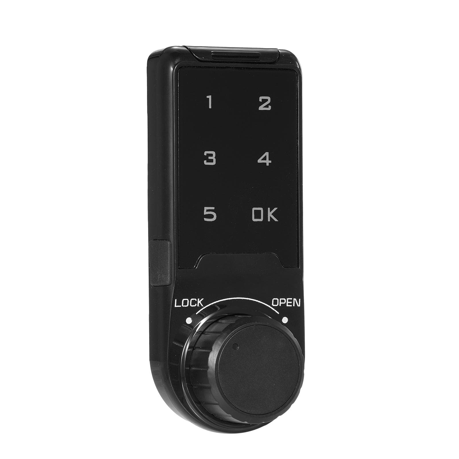 T9 Intelligent Touch Screen Combination Lock Plastic Panel Combination Lock Drawer Combination Lock 30mm black
