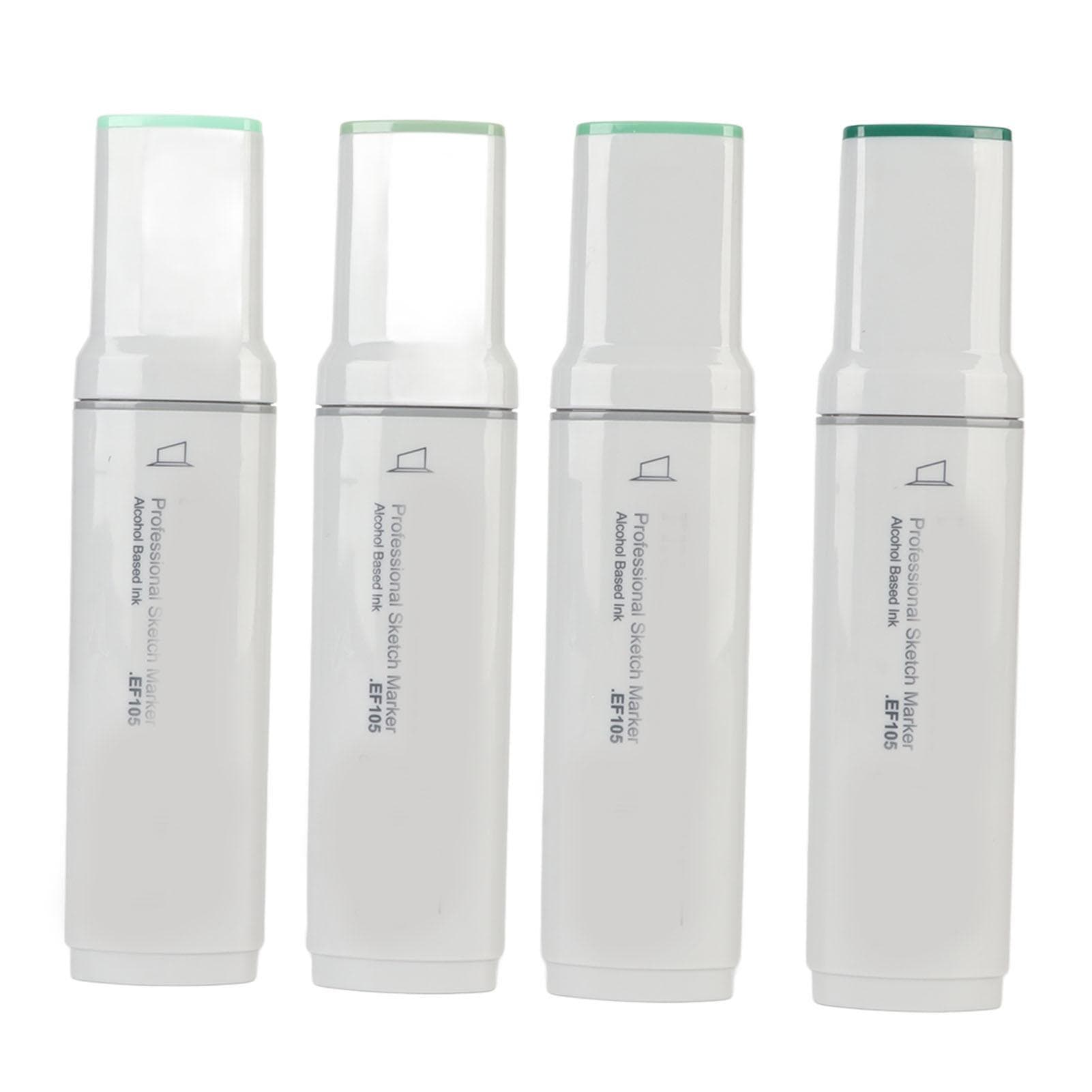 Wide Tip Markers Refillable Ink Wearable Nib Alcoholic Marker Pen for Graffiti Signs Outdoor green