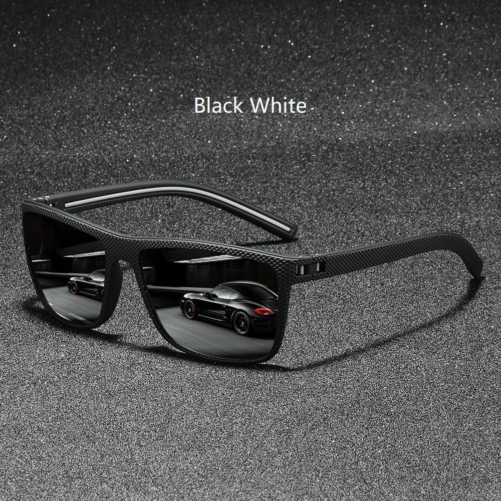 Fashion Vintage Square Sunglasses Men Women Designer UV400 Eyewear for Driving Fishing