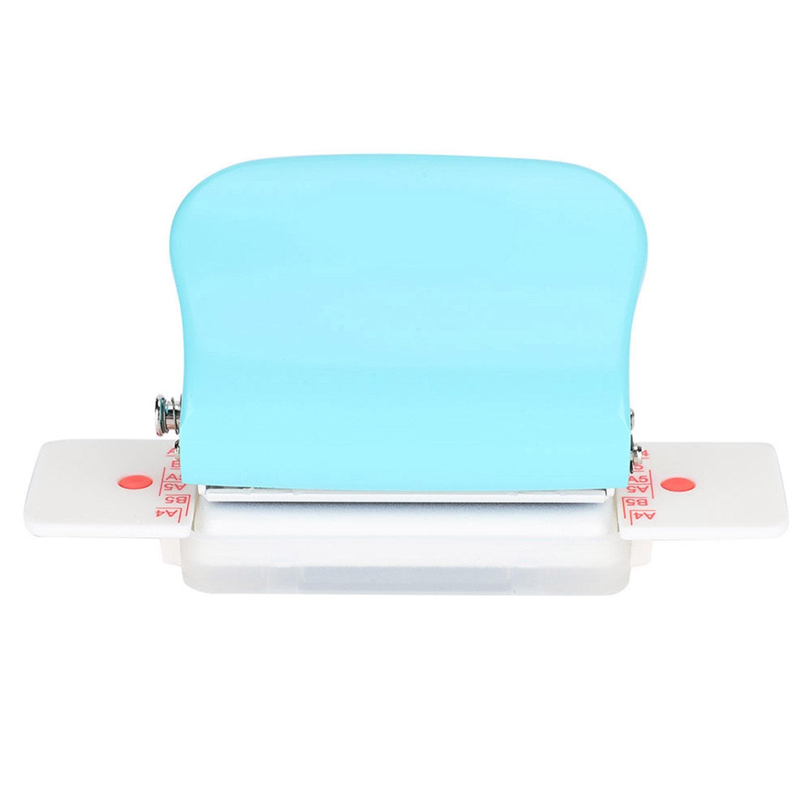 Adjustable Hole Punch Green Manual Office Home Universal A4 Paper Punching Machines