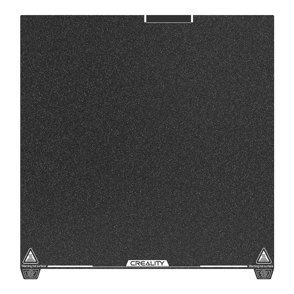 Creality K2 PLUS Frosted PEI Build Plate with Powder Coating Texture Printing Platform Ultrahigh black
