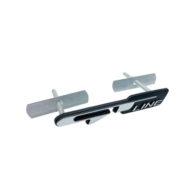 3D Car Styling GT line Front Grille Emblem Badge Sticker For Peugeot 308 207 406 407 408 For Kia K9 Forte Ceed Cerato RIO K3 K5