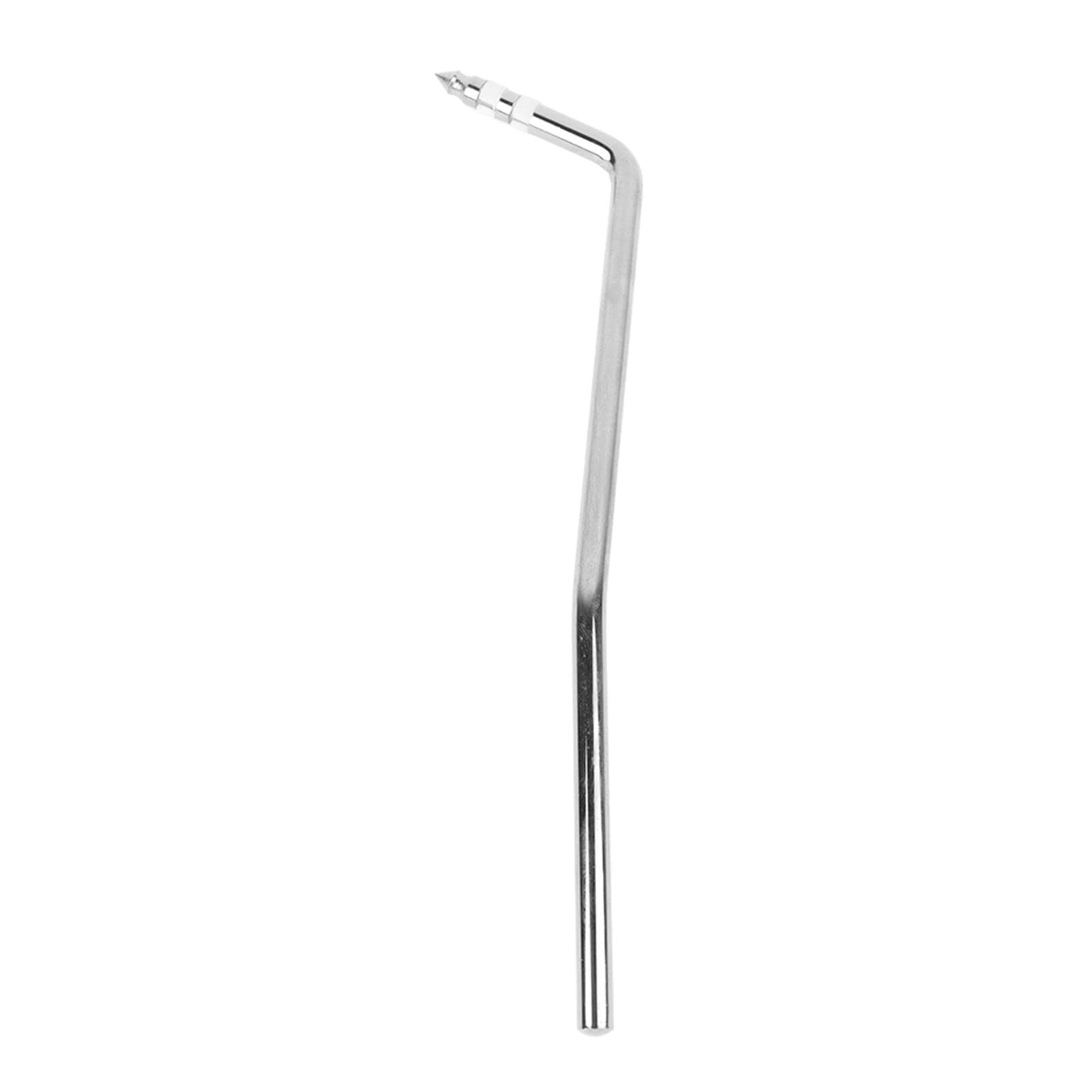 In Line Electric Guitar Tremolo Arm Metal Multifunctional Tremolo Arm Whammy Bar Silver silver