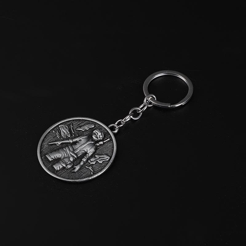 Popular 12cm PUBG Metal Keychain Pendant - Peace Elite 'Winner Winner Chicken Dinner' Chicken Dog Tag Ancient Tin