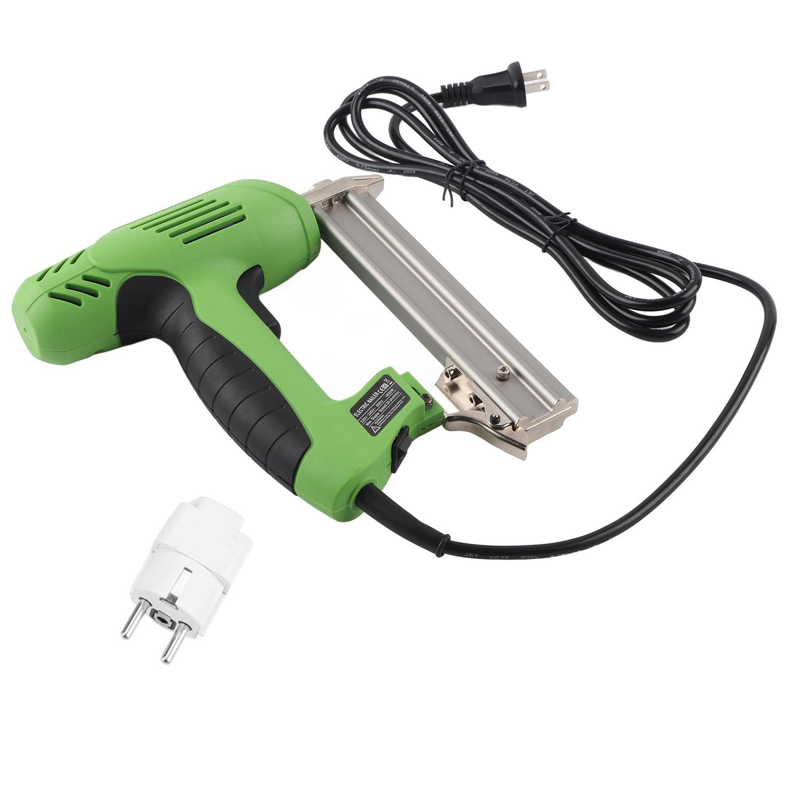 Electric Nailer Nail Gun Hand Operated Nailing Tool for Furniture Woodworking