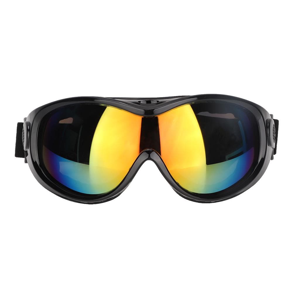 Medium and Large Dog UV Goggles Sunglasses Pet Eyes Protective Accessories Black Black
