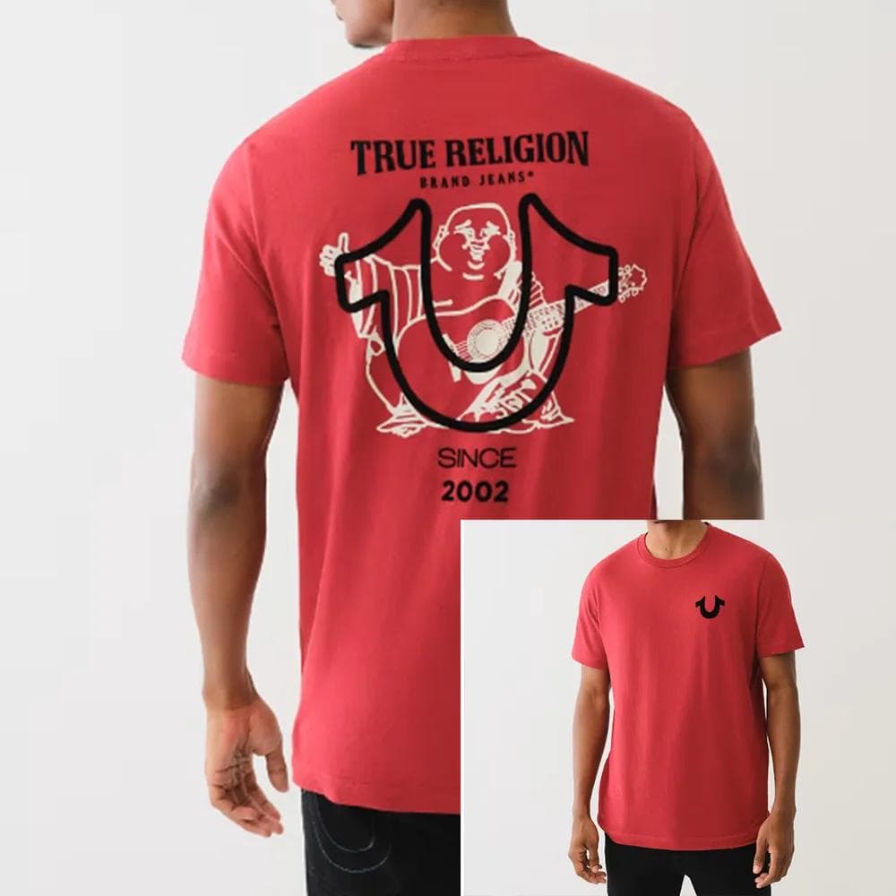 T-shirt Men Cotton Graphic Crew Neck T-shirt Printed Short Sleeve Comfortable Breathable Top L