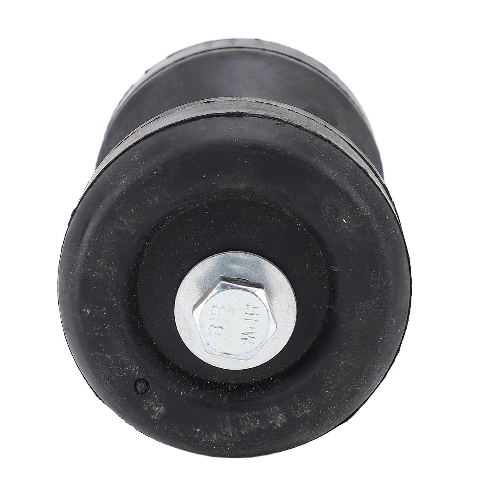 Boat Bow Trailer Roller Shockproof 95mm Black Rubber Bow Stop Bell Roller Enduring Marine Tool for