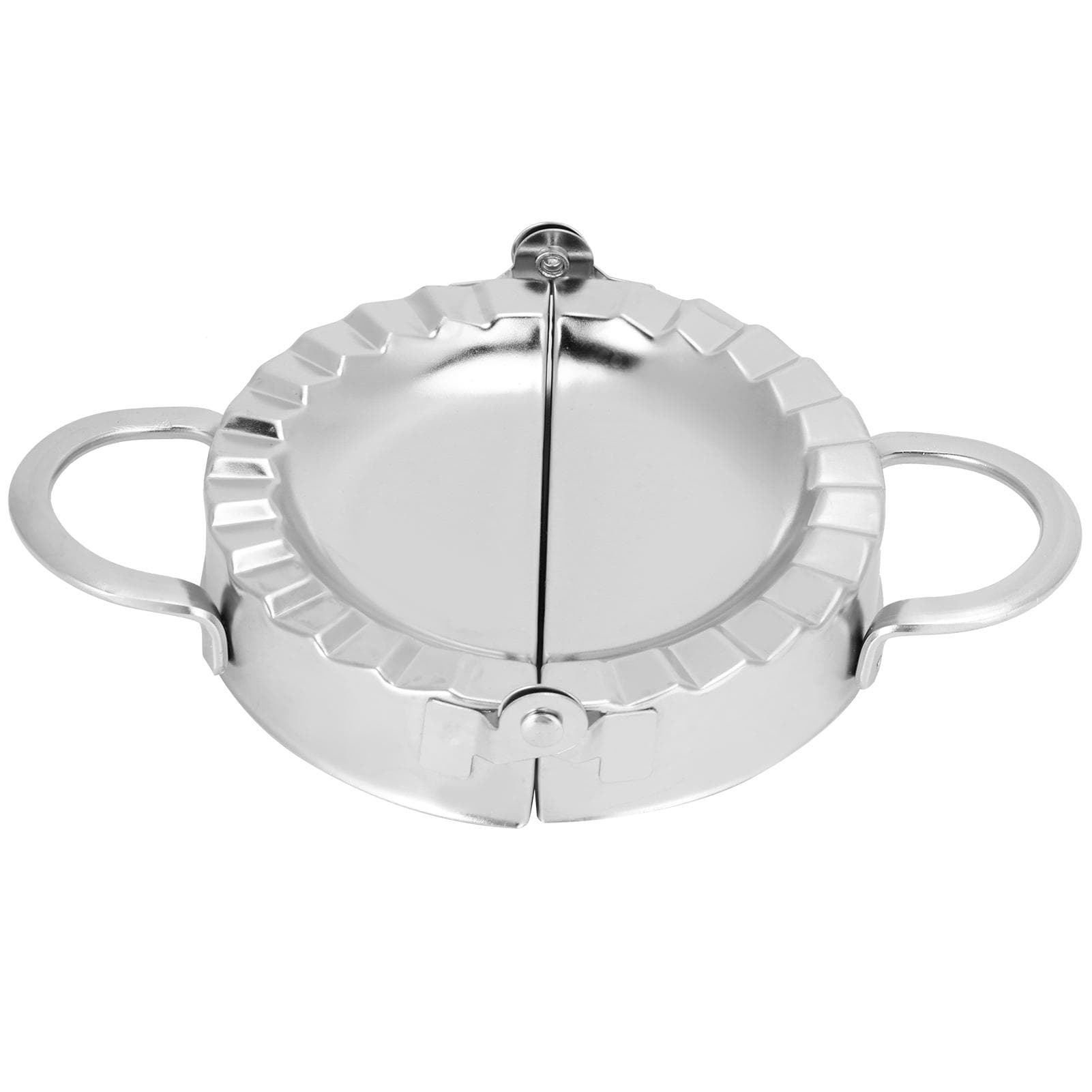Dumpling Maker Wrapper 304 Stainless Steel Cutter Pie Ravioli Making Fold Mould ToolsL M(315 X 180mm / 12.4 X 7.09in)
