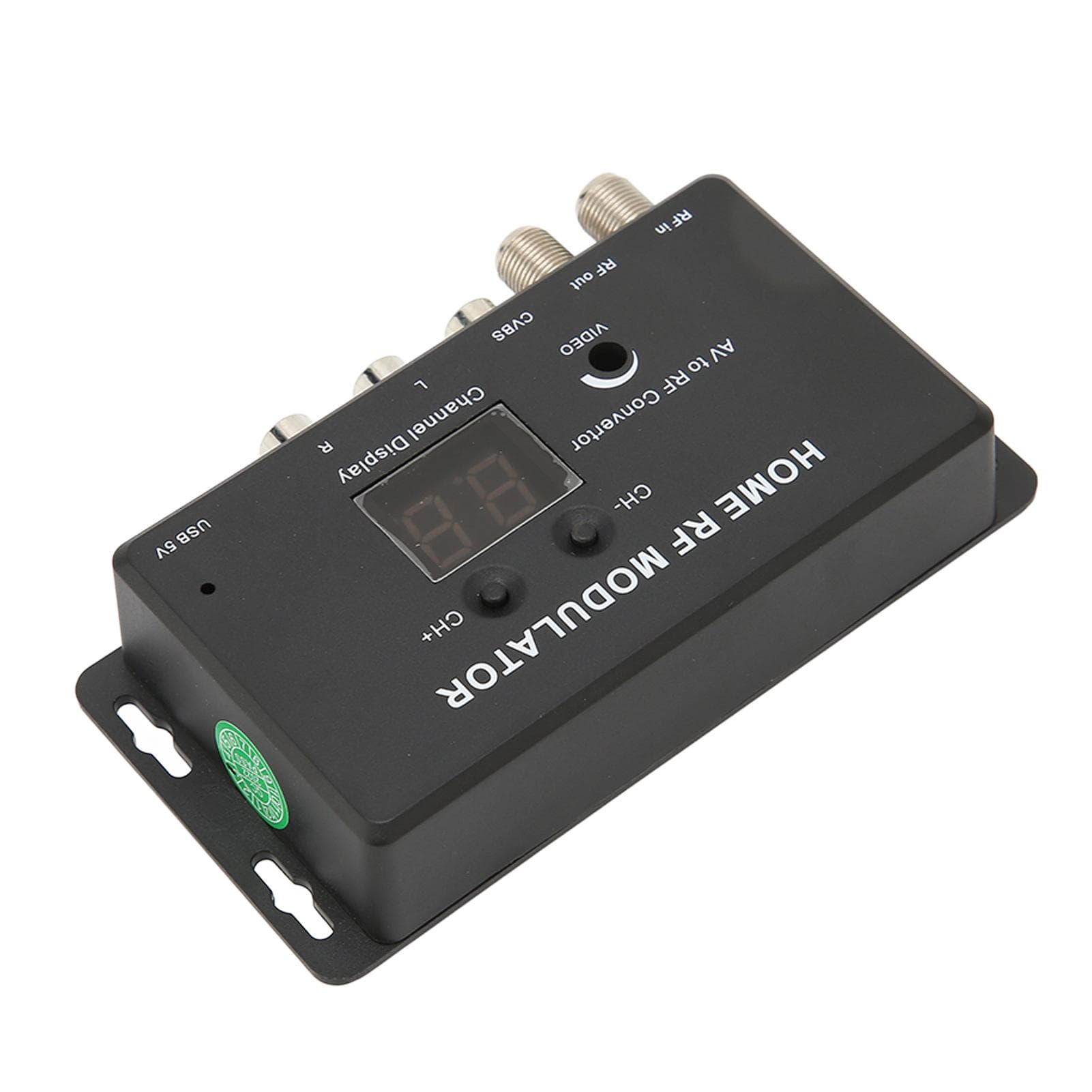 M70RV TV Link Modulator Support PALNTSC Professional AV to RF Converter for AV Source Set Top Boxes