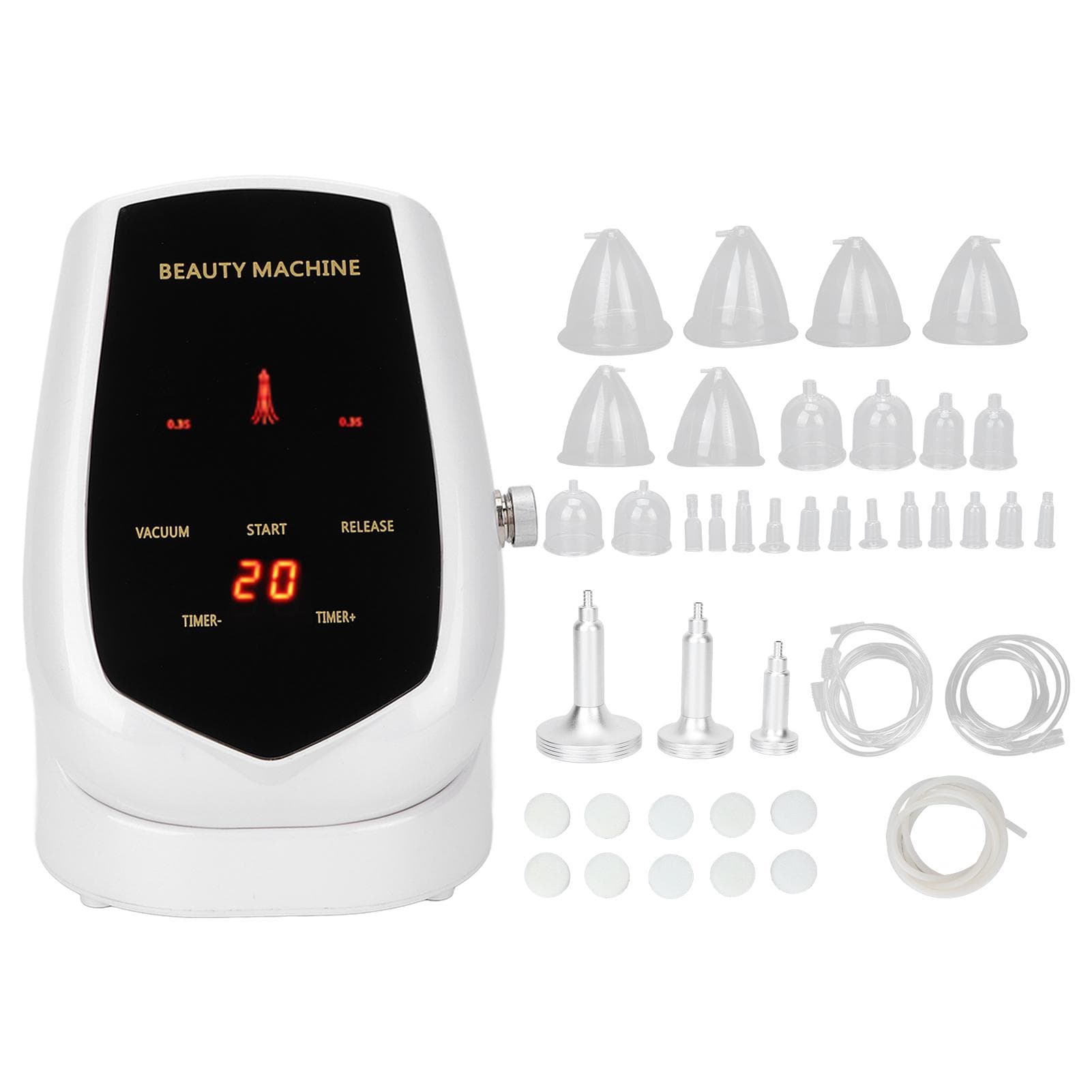 Electric Breast Therapy Machine Vacuum Negative Pressure Breast Massage Care Device EU Plug
