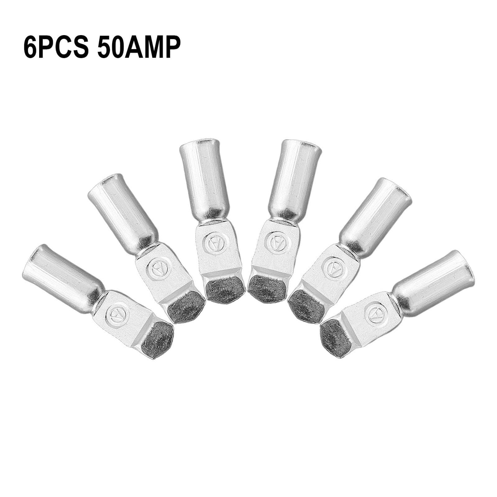 6X FOR Anderson-Plug Contacts Pins Lugs Terminals For 50/120Amp Connectors 50A