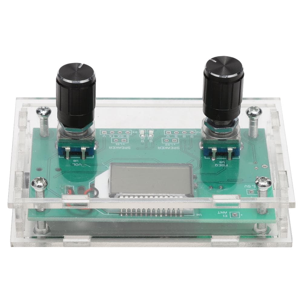 Green DSP & PLL Digital Stereo Frequency Modulation FM Radio Receiver Module 3.0-5.0V 500mW