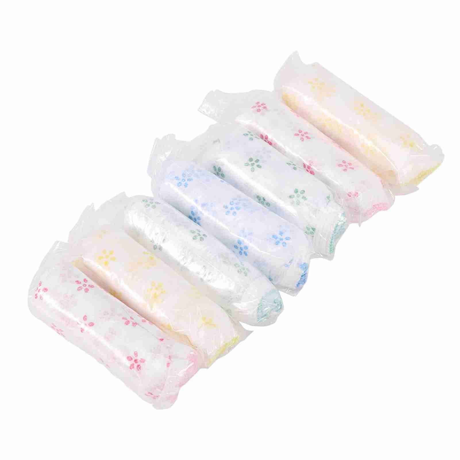 7pcs Women Travel Printed Disposable Pregnant Postpartum Paper Cotton Brief Panties XXL XXL