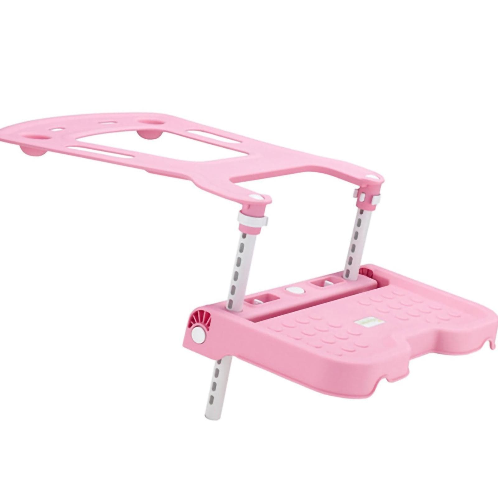 Child Foot Rest Holder Fodable Infant Car Safety Seat Footrest Pedal Support Footboard for Baby pink