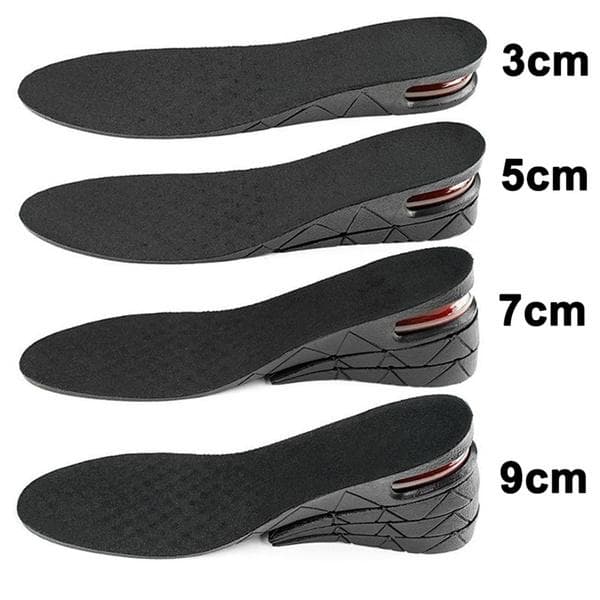 Invisible Height Increase Insole Cushion Height Lift Adjustable Cut Shoe Heel Insert Taller Support Absorbant Foot Pad Height 9cm