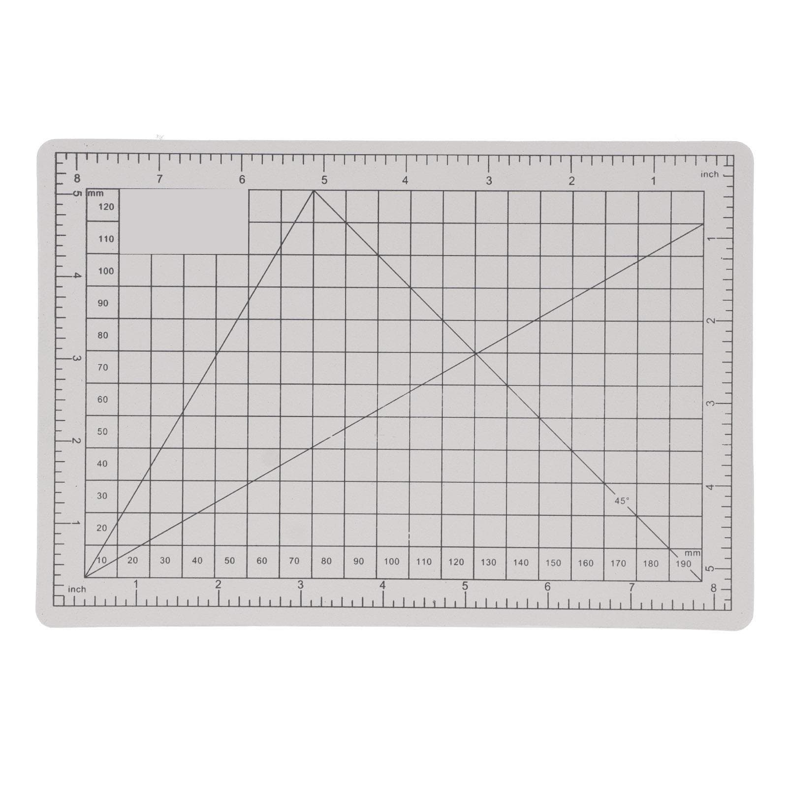Cutting Mat A5 Engraving Pad Scale Board 2Color DoubleSided DIY Craft Accessories