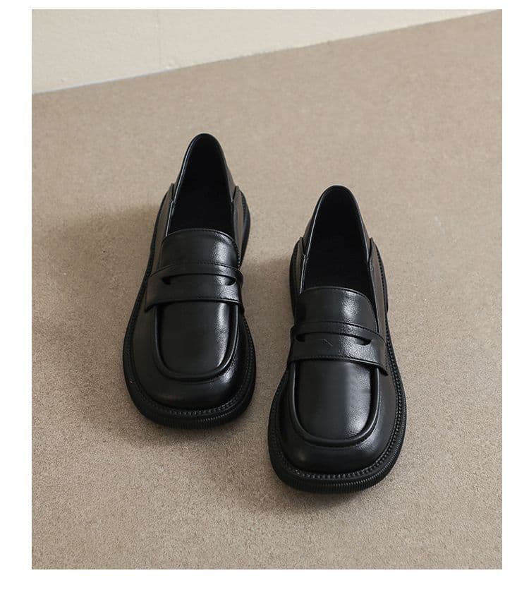 Fashion New Japanese Style College Student Shoes Cosplay Lolita Shoes for Women/Girl Fashion Black/Coffee Uniform Platform Shoes 2024 40 black
