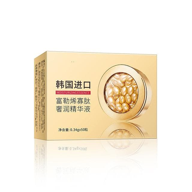 Face Serum Whitening Capsules Anti-Wrinkle Highly Hydrating Firming Skin Care Facial 20/50PCS Gold Capsule 50Pcs/Box