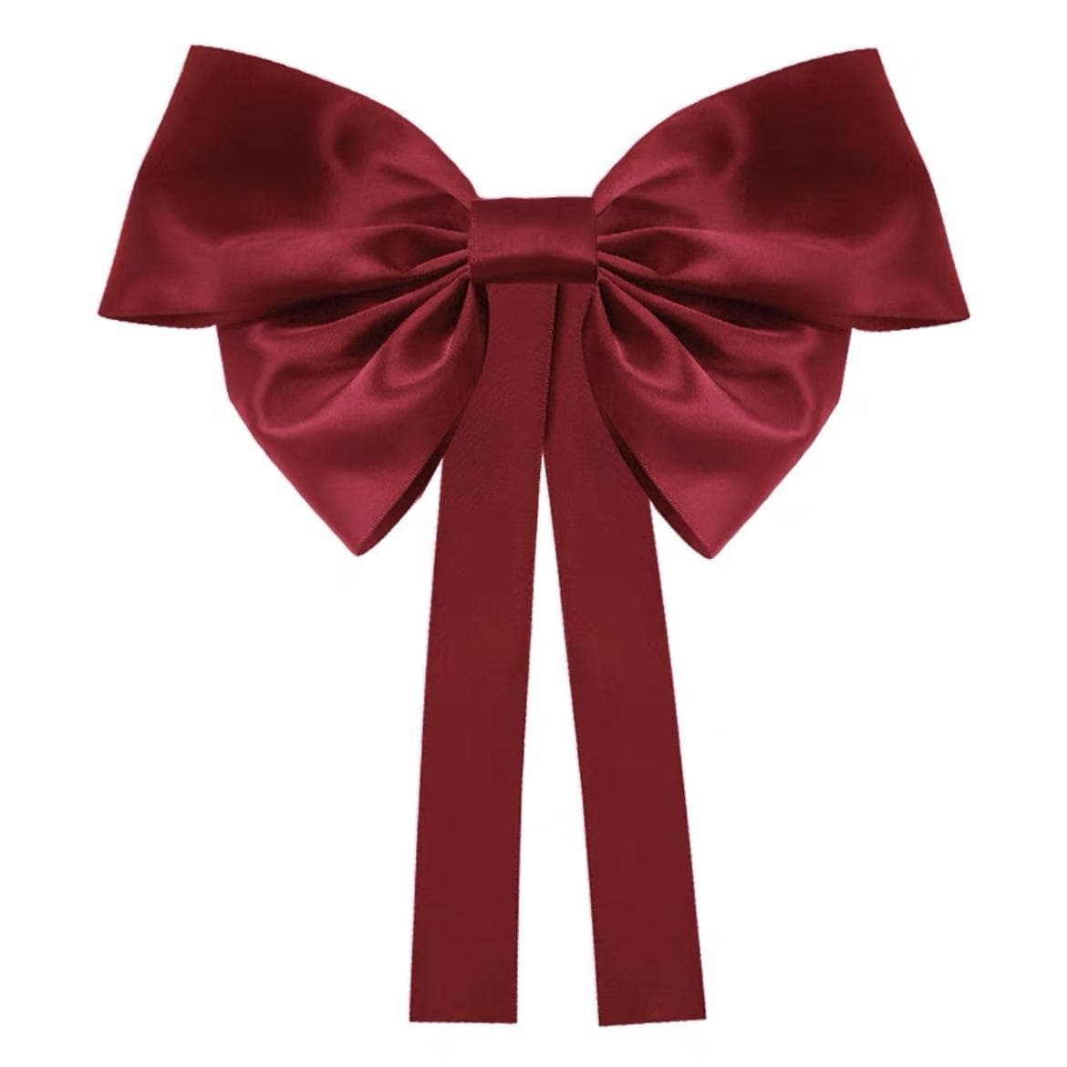 1Pc New Korean Fashion Bow Hair Pin Solid Color Elegant Hair Clips Headwear Girls Kids Hair Accessories