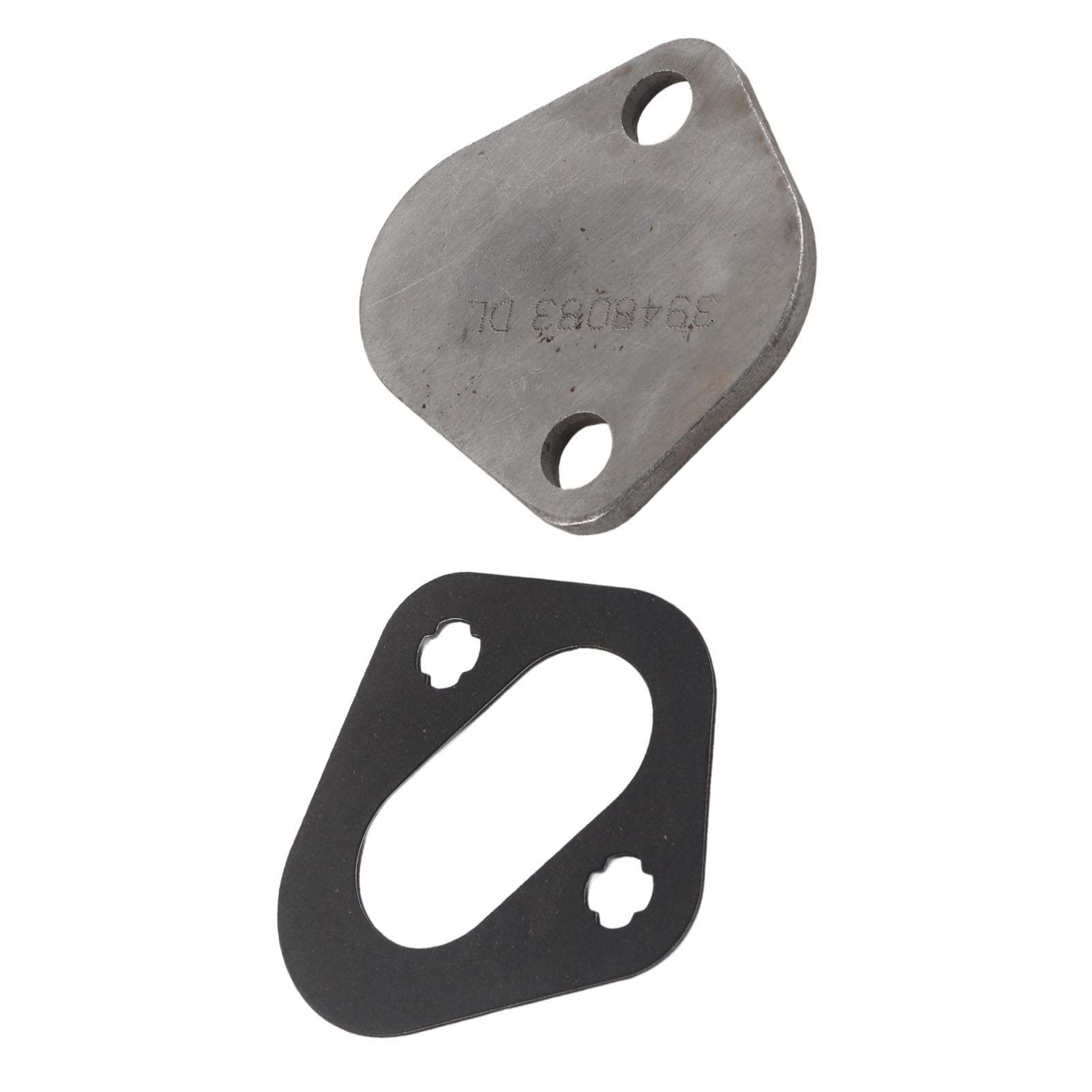 Fuel Pump Cover Plate Kit Stainless Steel Replacement for Cummins 4BT 6BT 5.9L 12V Diesel